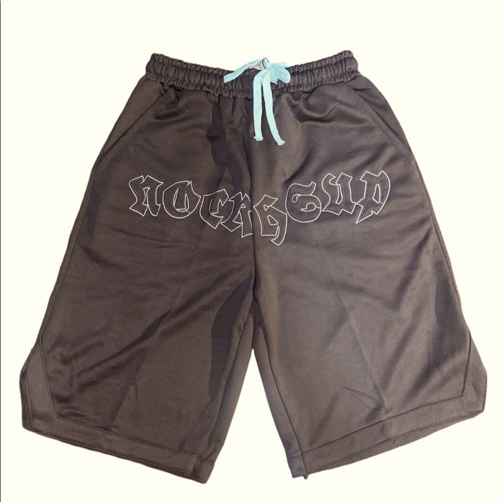 HK Letters Print Shorts